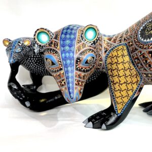 Alebrije Tlacoache con tlacoachito #1
