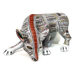 Alebrije Perro volteando #3
